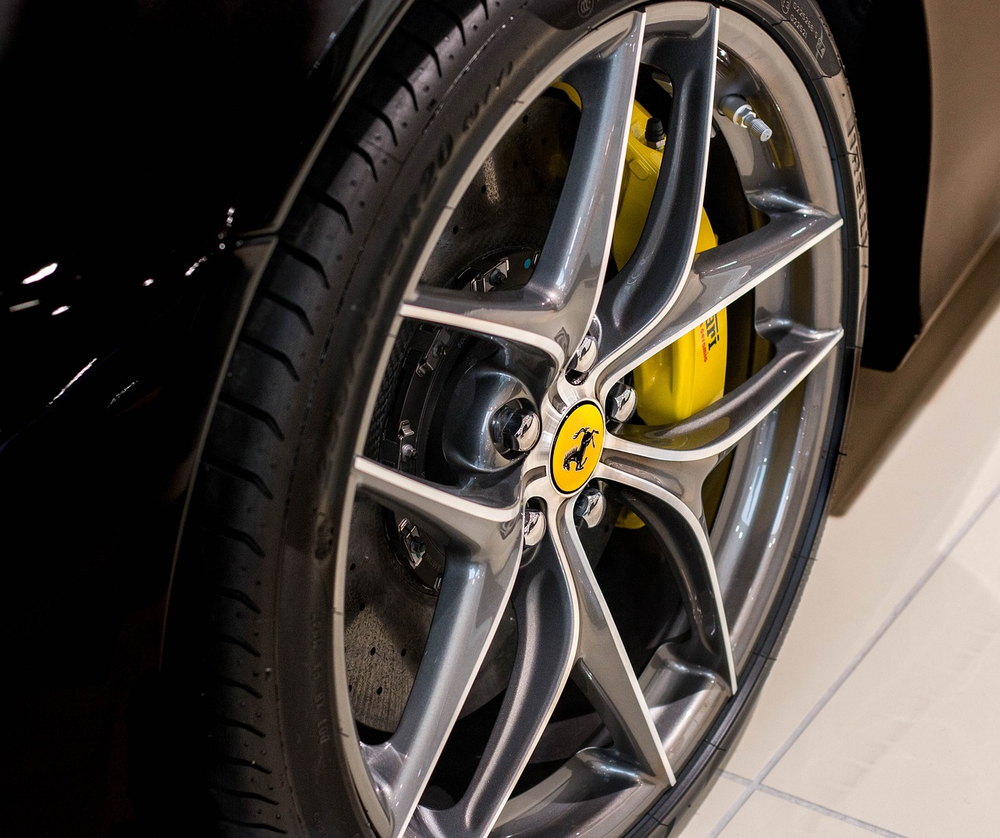 Luxus-Fahrzeugdetail